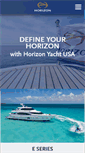 Mobile Screenshot of horizonyachtusa.com